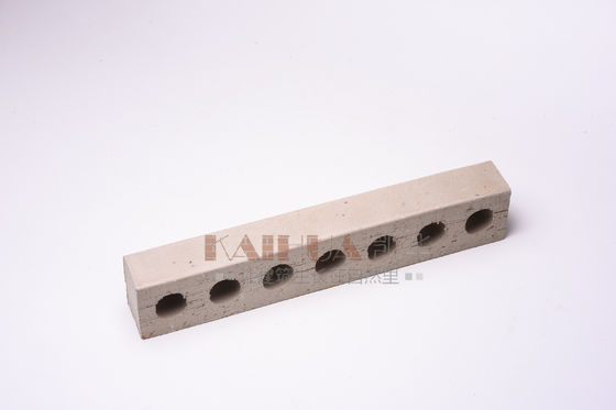 400x75x50 Mm Rough Face Hollow Clay Brick SGS Certificate