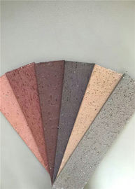 Thickness 5mm of Thin Purple Split Face Brick For Wall Decoration