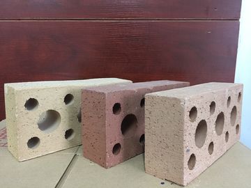 Gemakkelijke Installatie Hol Vuurvast Clay Construction Brick Extruded Highly